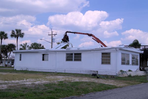 Mobile Home Demolition in Glen Allen
