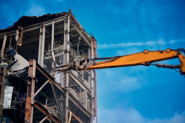 Factory Demolition in Glen Allen